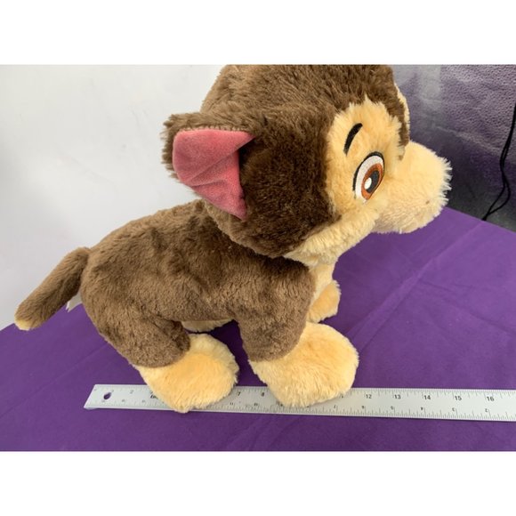 Build A Bear Paw Patrol Chase 13" Dog Brown Tan, Black Collar Embroidered Eyes - Picture 2 of 14